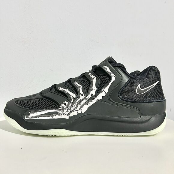 Nike KD 18 “Halloween” Men’s Size 14 Black White Skeleton Basketball Sneakers main image 4